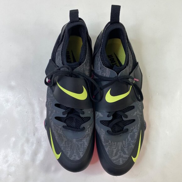 Nike Mens Pole Vault Elite Track Field Spikes  AA1204-004 Black Pink Size 10.5 main image 9